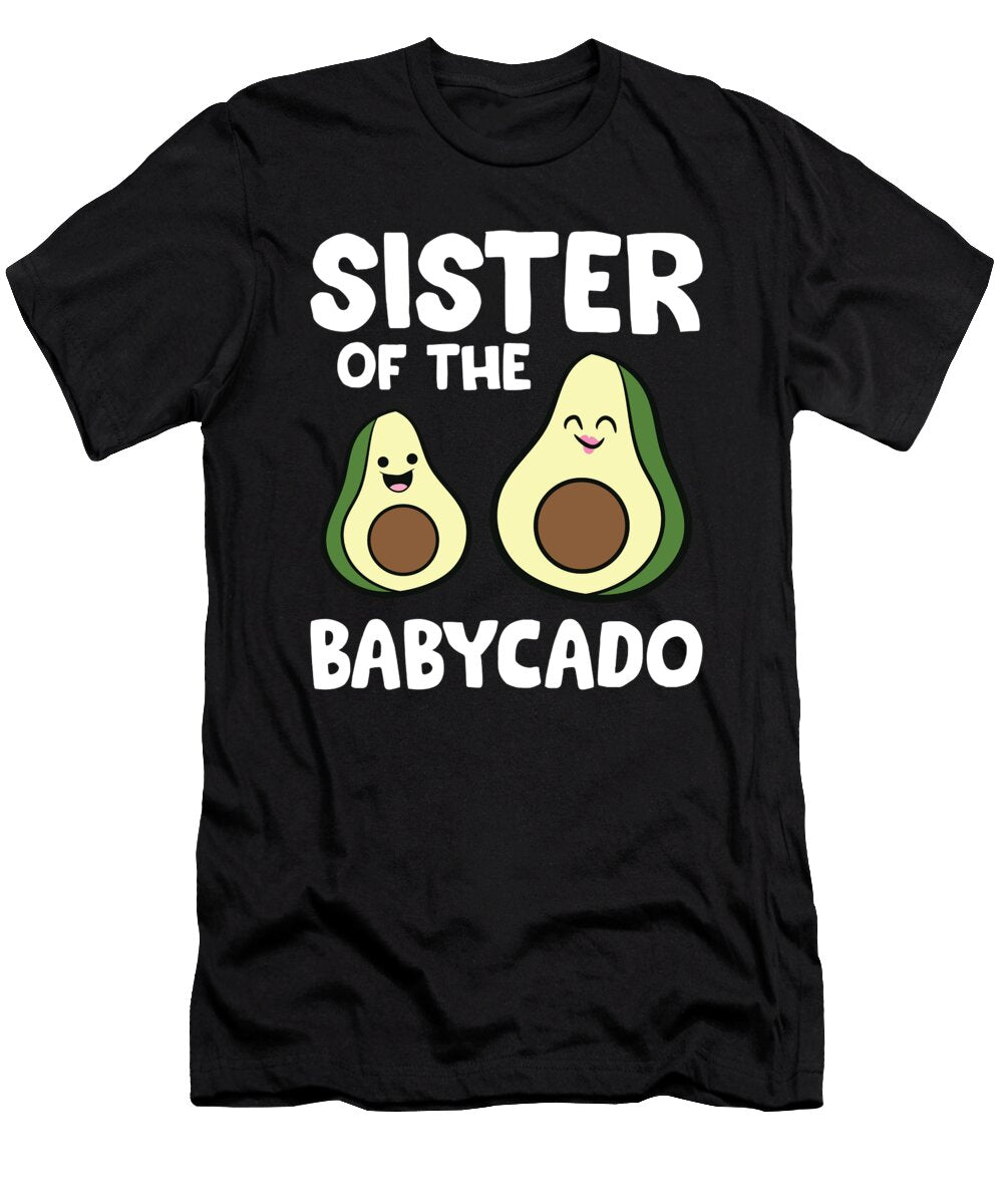 Avocado Baby Pregnancy Sister of the Babycado Avocado Eq Designs T-Shirt