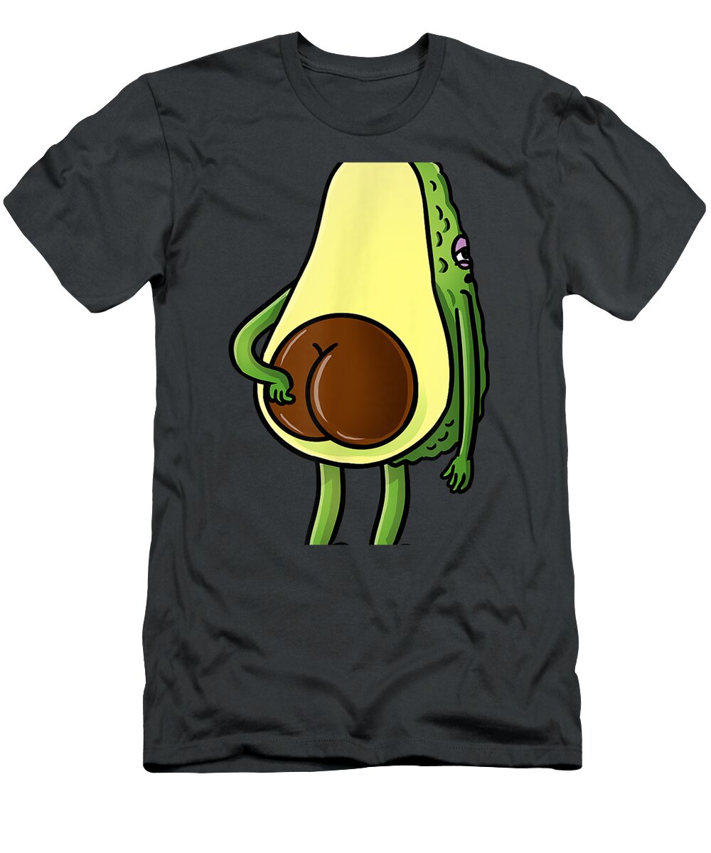 Avocado Butt Avocado Lover Sadiq Aoife T-Shirt