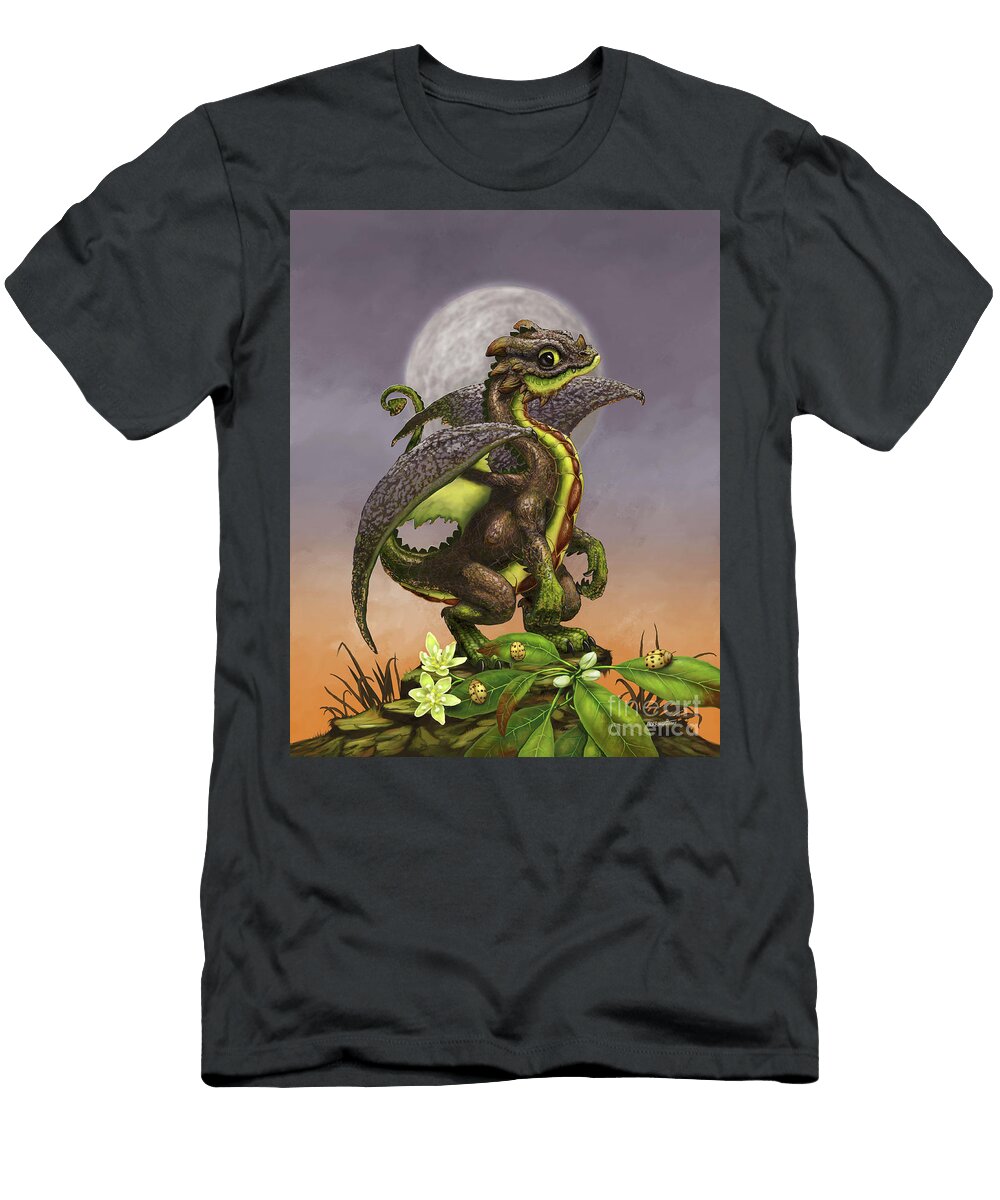 Avocado Dragon Stanley Morrison T-Shirt