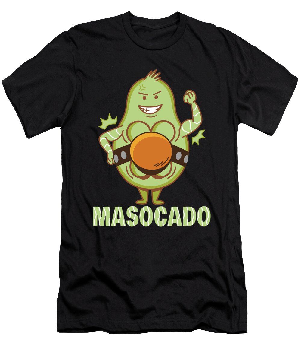 Avocado Fitness Masocado Gym Instructor Me T-Shirt