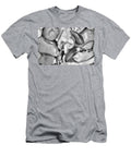 Avocado Garden Medley Black and White Adam Jewell T-Shirt