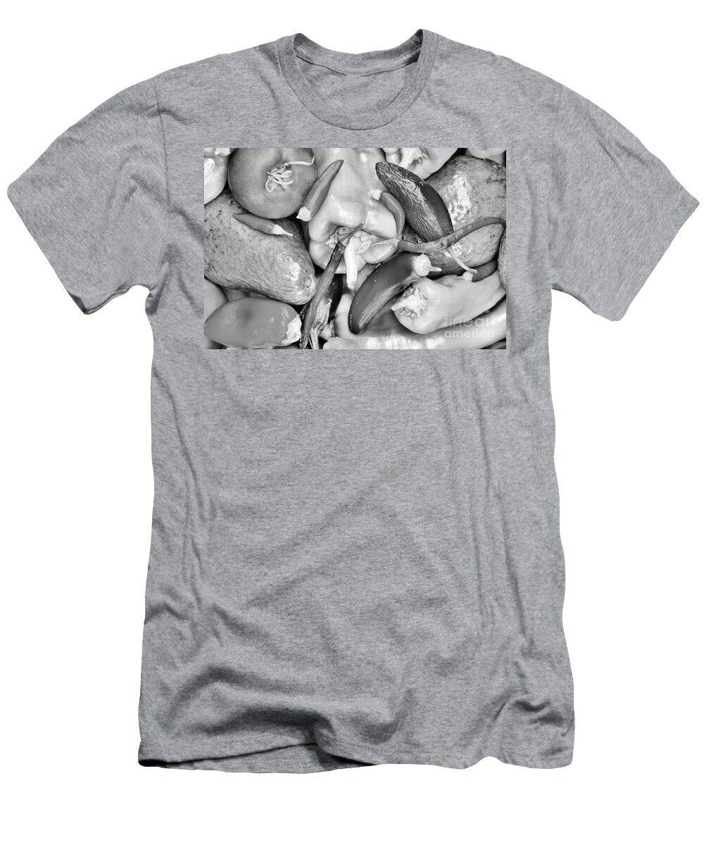 Avocado Garden Medley Black and White Adam Jewell T-Shirt