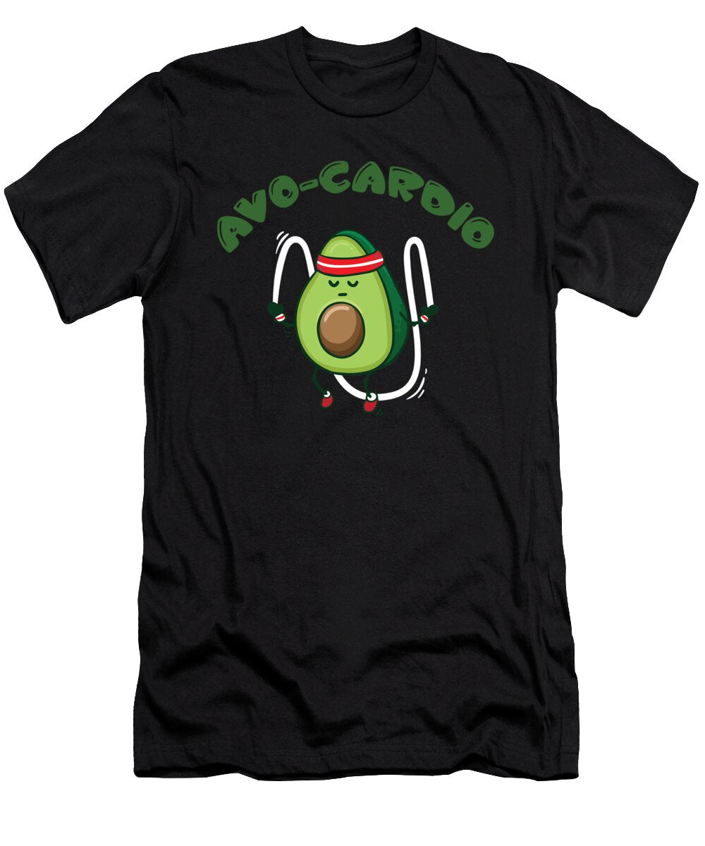 Avocado Guacamole Vegan Vegetarian Fruit Healthy Raphaelartdesign T-Shirt