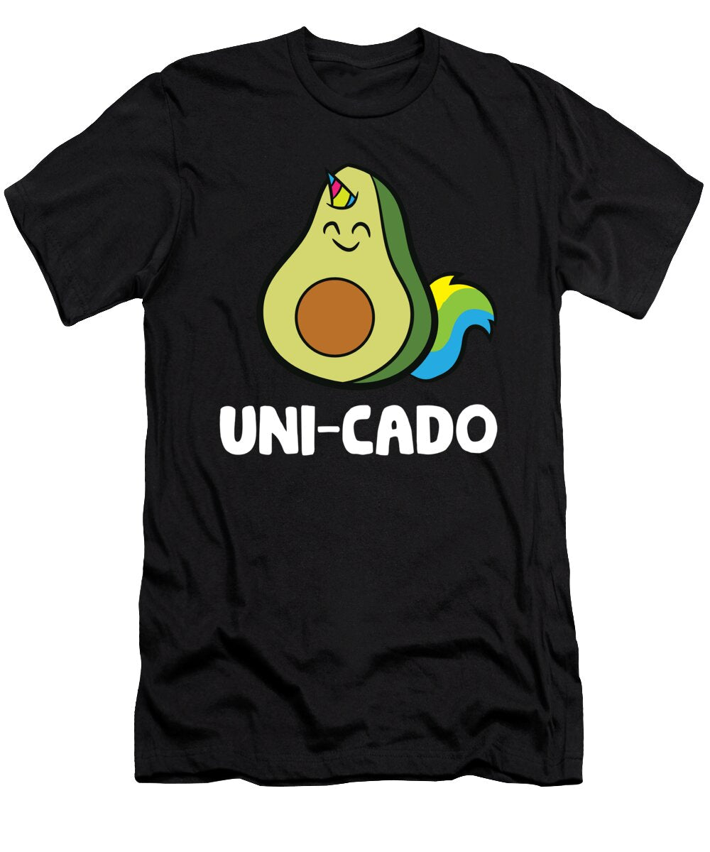 Avocado Lover Unicorn Cute Uni Cado Avocado Eq Designs T-Shirt