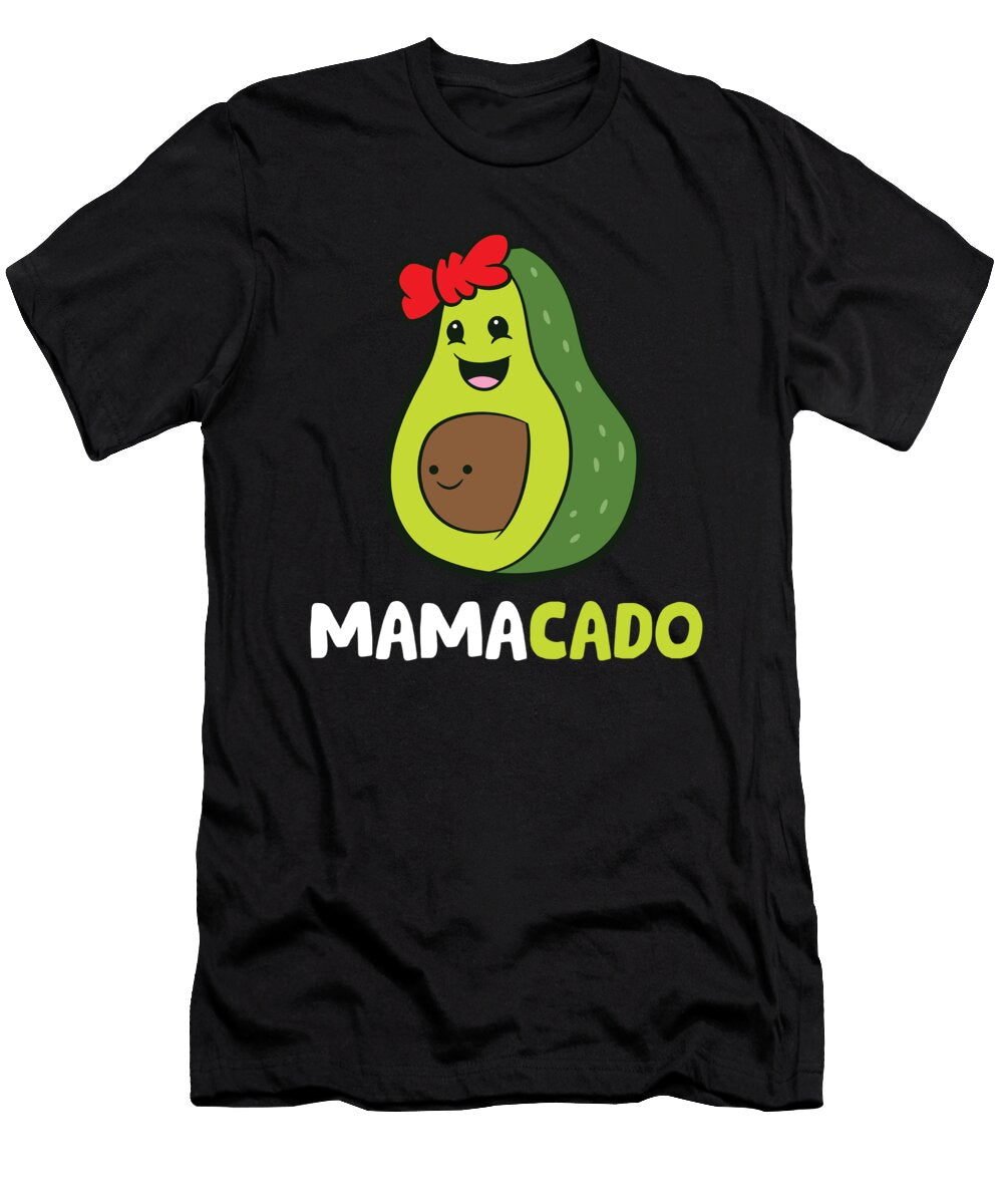 Avocado Mama Avocado Mom Mamacado Avocado Eq Designs T-Shirt