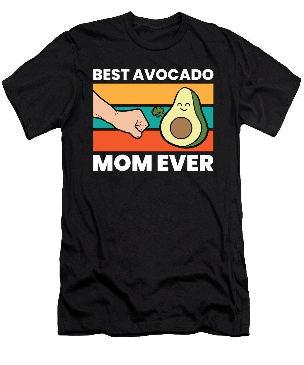 Avocado Mama Best Avocado Mom Ever Cute Avocado Eq Designs T-Shirt