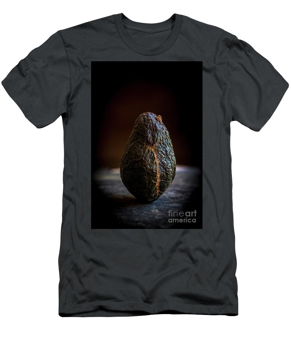 Avocado on Brown Background Bernard Jaubert T-Shirt
