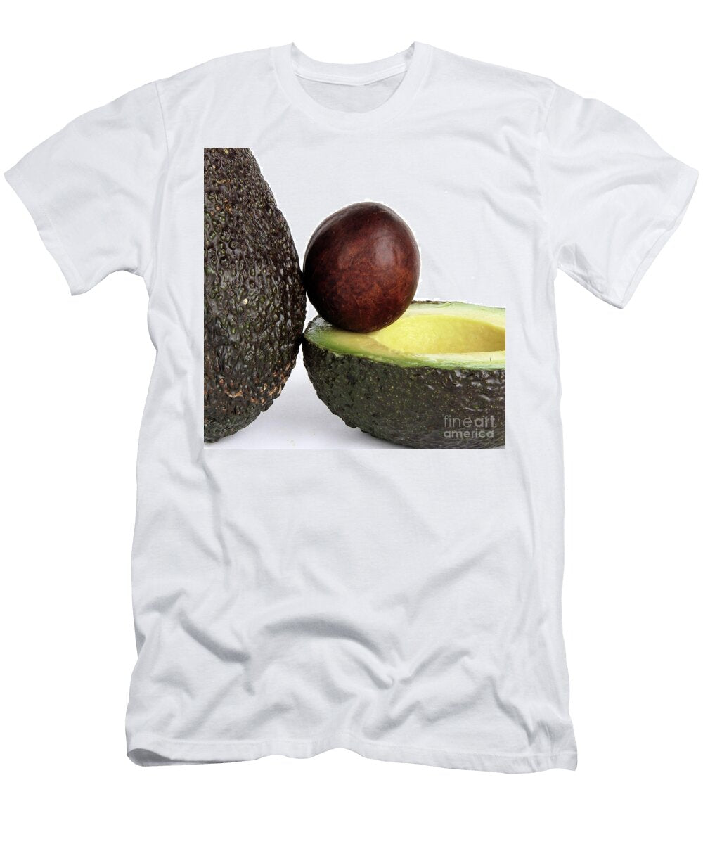 Avocado on White Background Bernard Jaubert T-Shirt