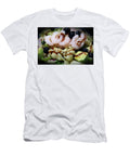 Avocado Pasta Shrimp Onion Blueberries Johanna Hurmerinta T-Shirt