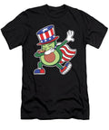Avocado Patriot Stars and Stripes Licensed Art T-Shirt