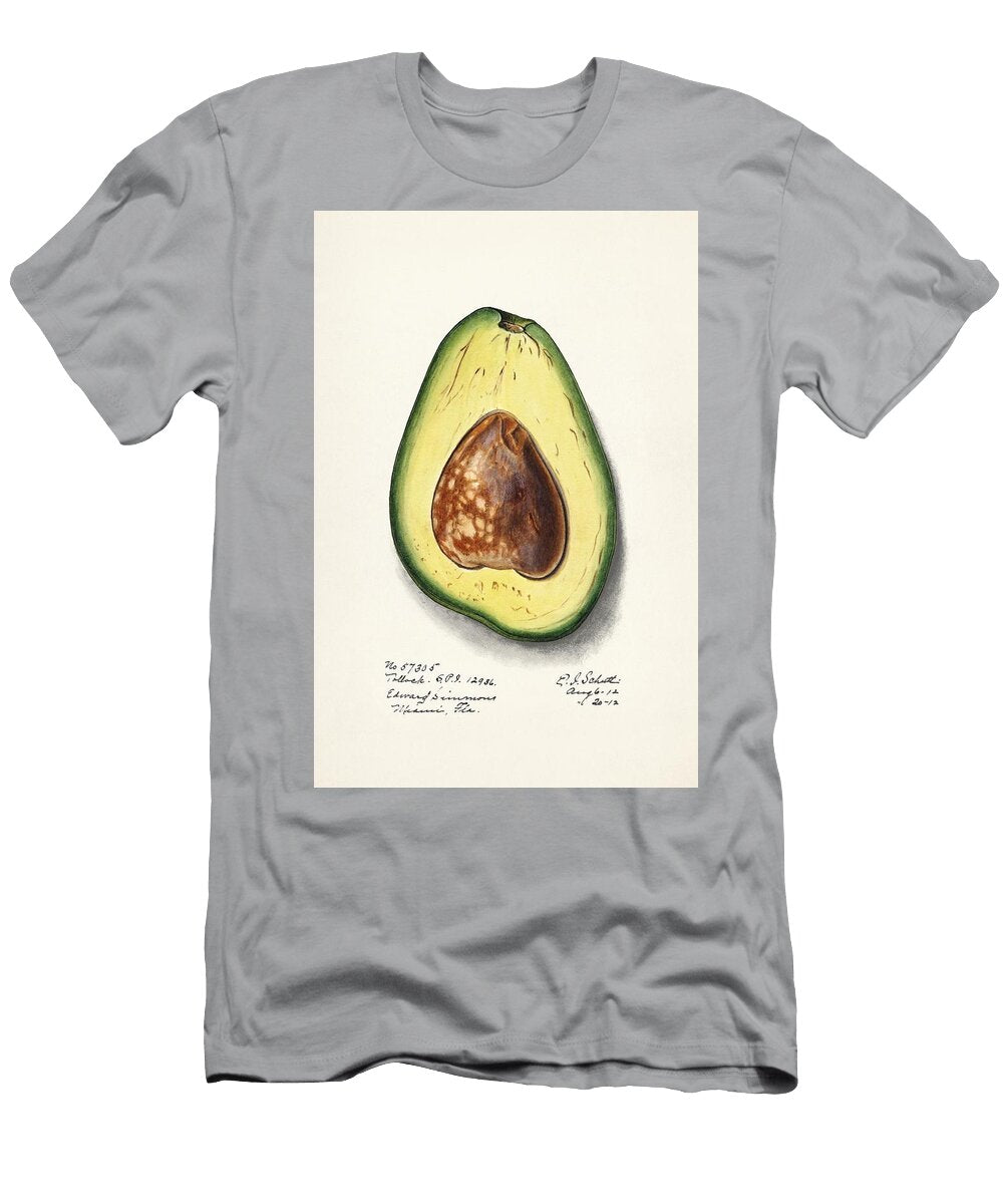 Avocado Persa 1912 By Ellen Isham Schutt Les Classics T-Shirt