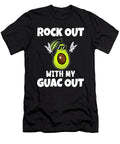 Avocado Rocker Rock Out with My Guac Out Kanig Designs T-Shirt