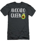 Avocado Themed Women Girls Funny Avocado Queen Irvine Anashe T-Shirt