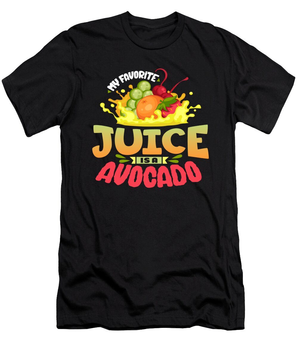 Avocado Vegan Juice Beth Scannell T-Shirt