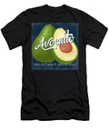 Avocado Vintage Fruit Label Flo Karp T-Shirt