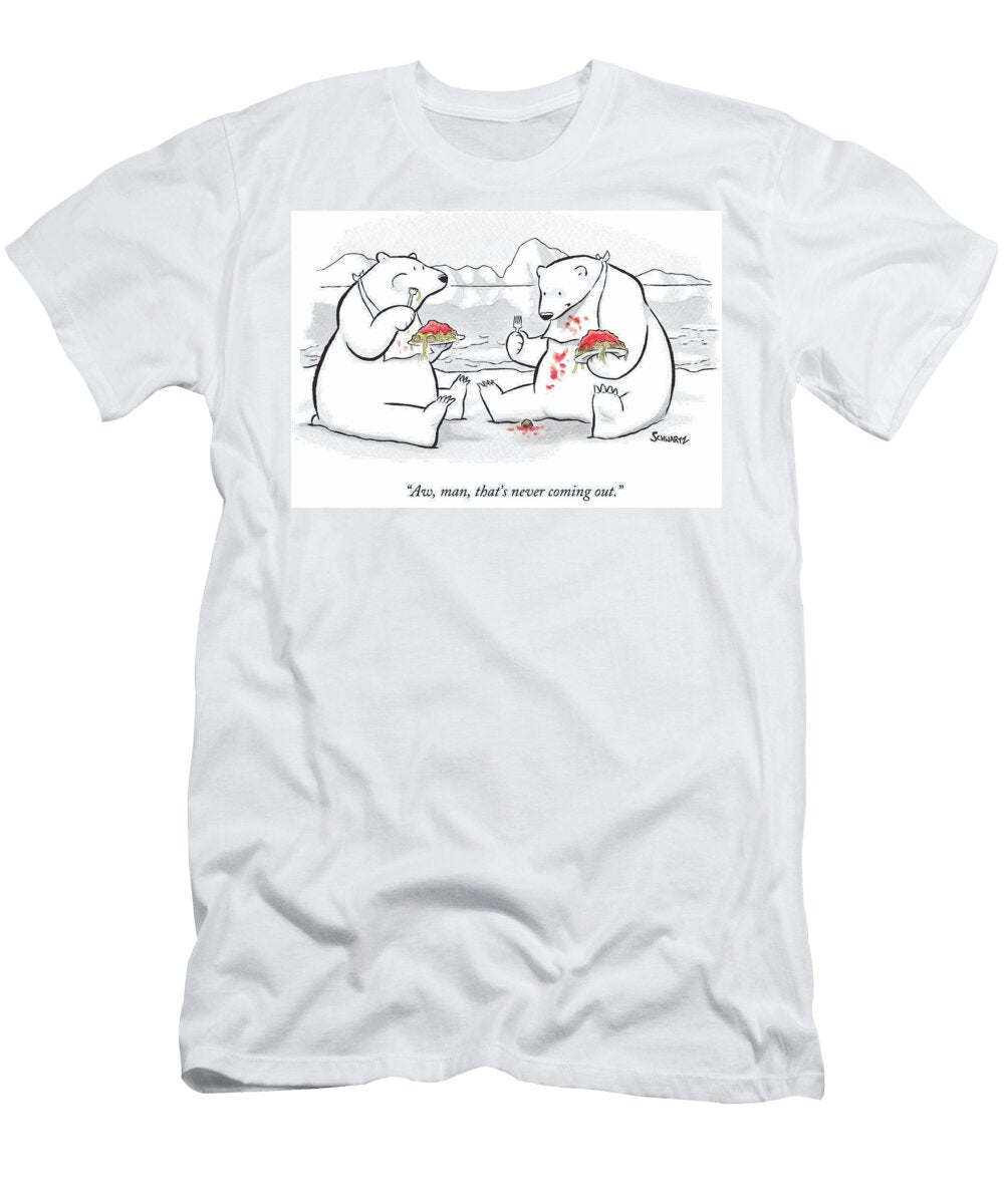 Aw Man Thats Never Coming Benjamin Schwartz T-Shirt
