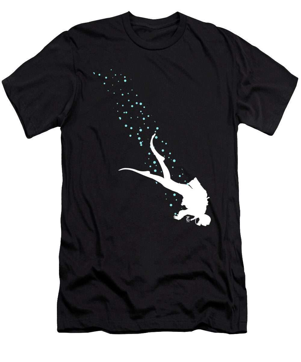 Awesome Scuba Diver Snorkeling Diving Ocean Deep Thomas Larch T-Shirt