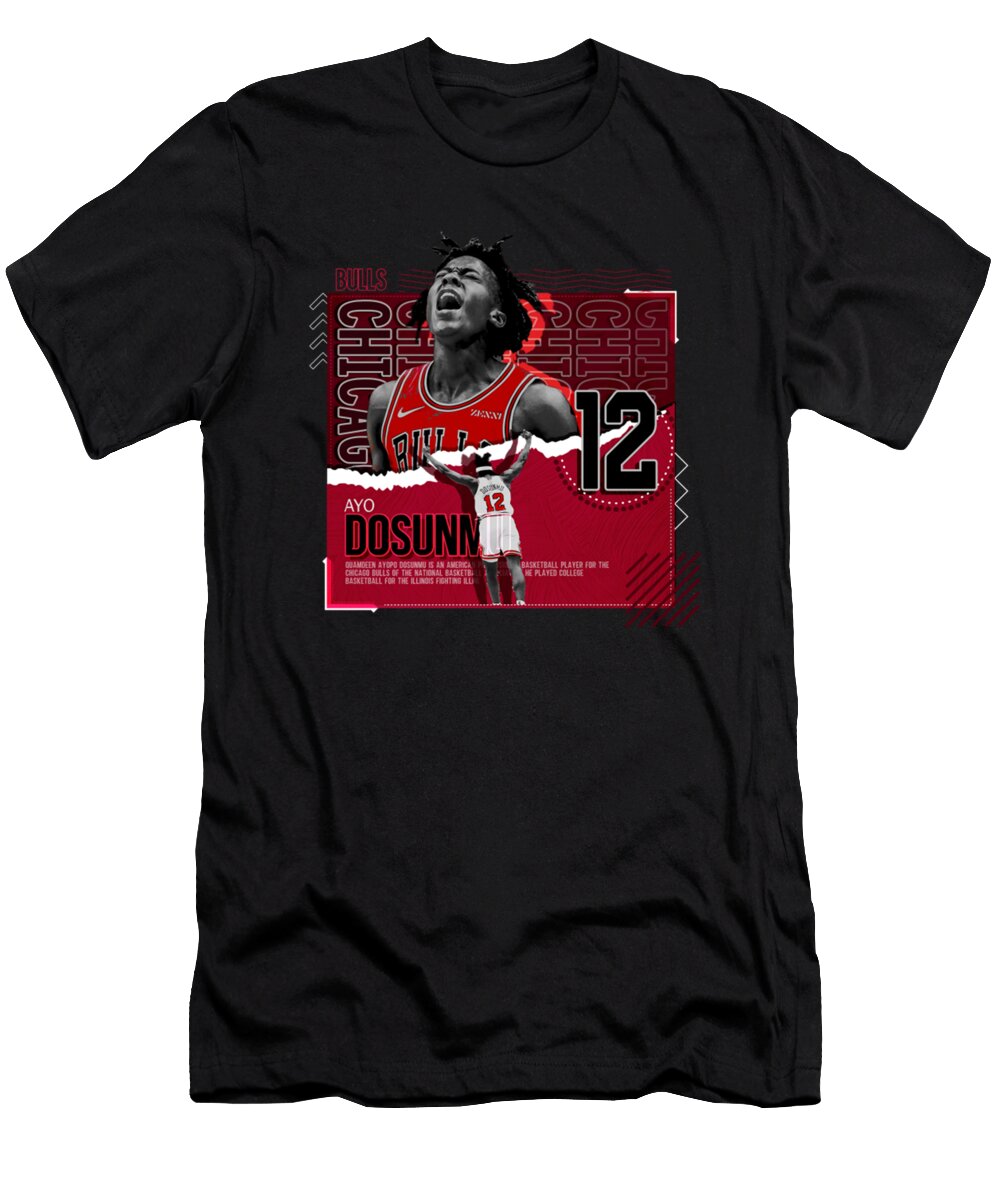 Ayo Dosunmu Basketball Kelvin Kent T-Shirt