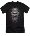 Aztec King Mexican Skull Mask Design Shannon Nelson Art T-Shirt