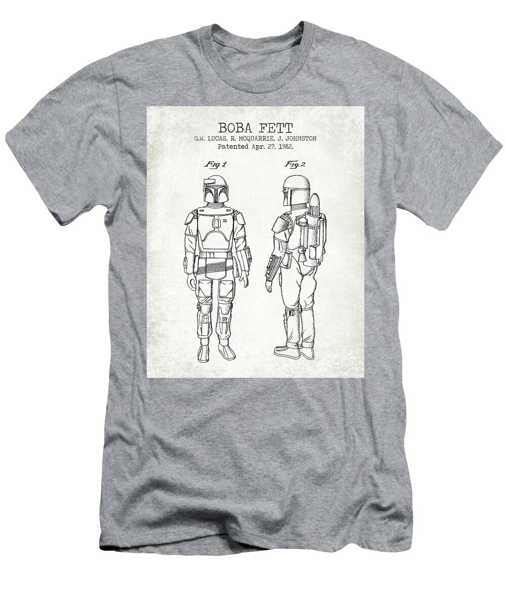Baba Fett Old Patent Denny H T-Shirt