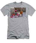 Baby Alpaca Enjoying Breakfast James Brunker T-Shirt