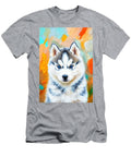 Baby Blue Eyed Husky Fiona Kennard T-Shirt