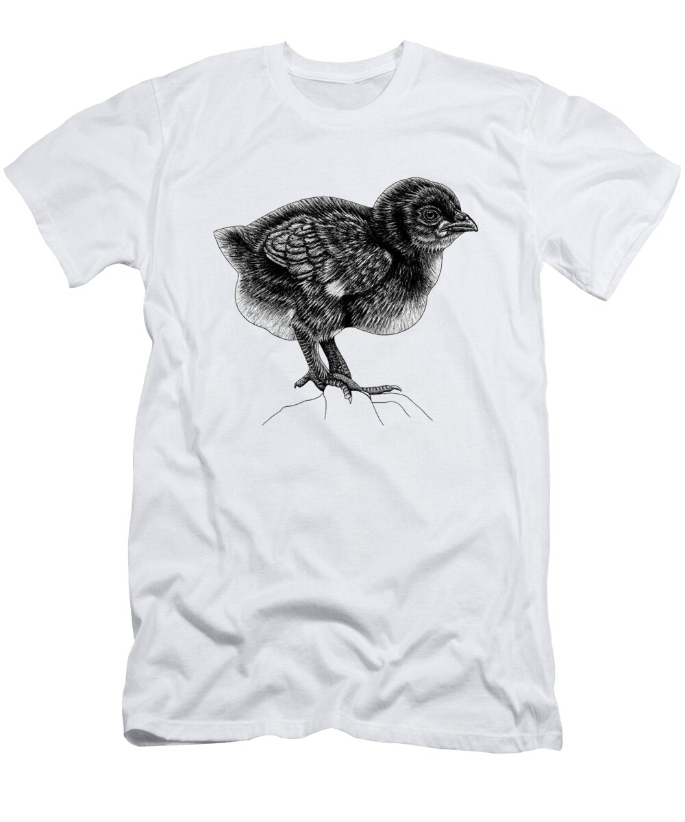 Baby Chick Illustration Loren Dowding T-Shirt
