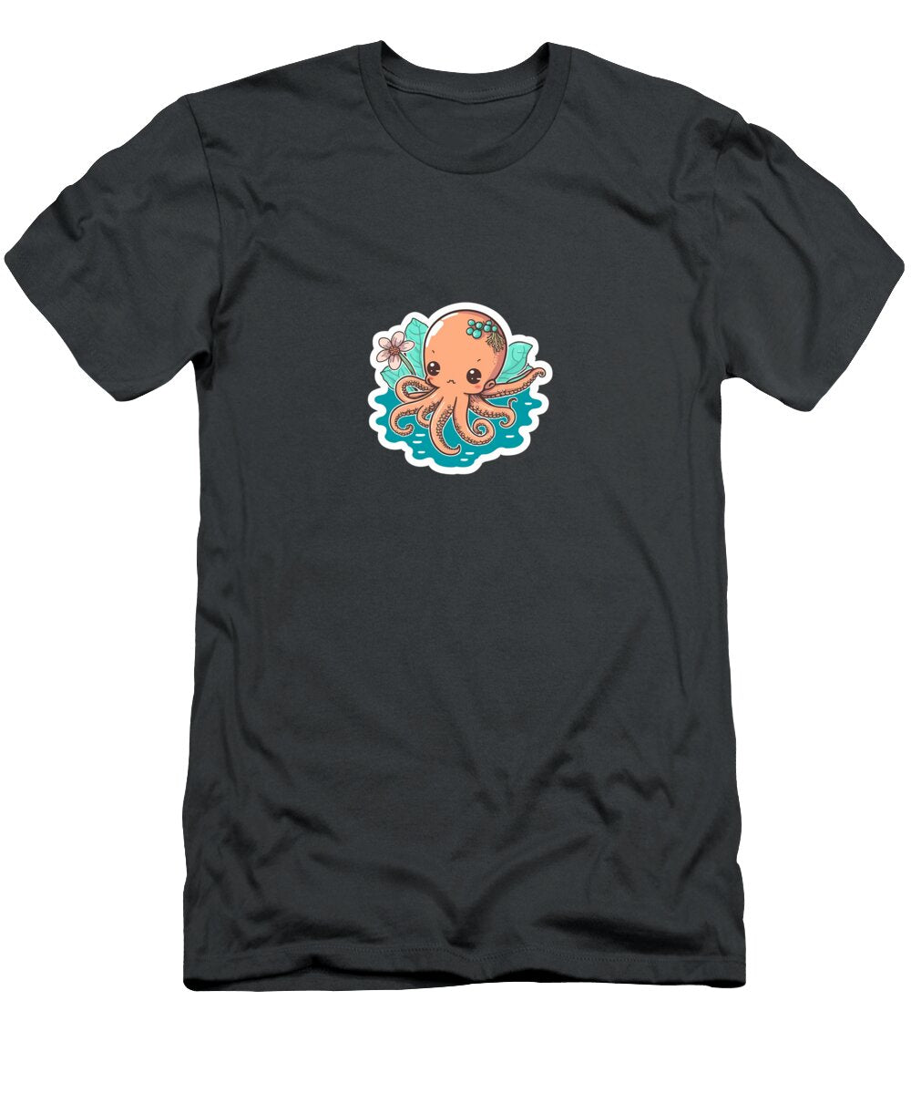 Baby Octopus Art Kailooma X Thedol T-Shirt