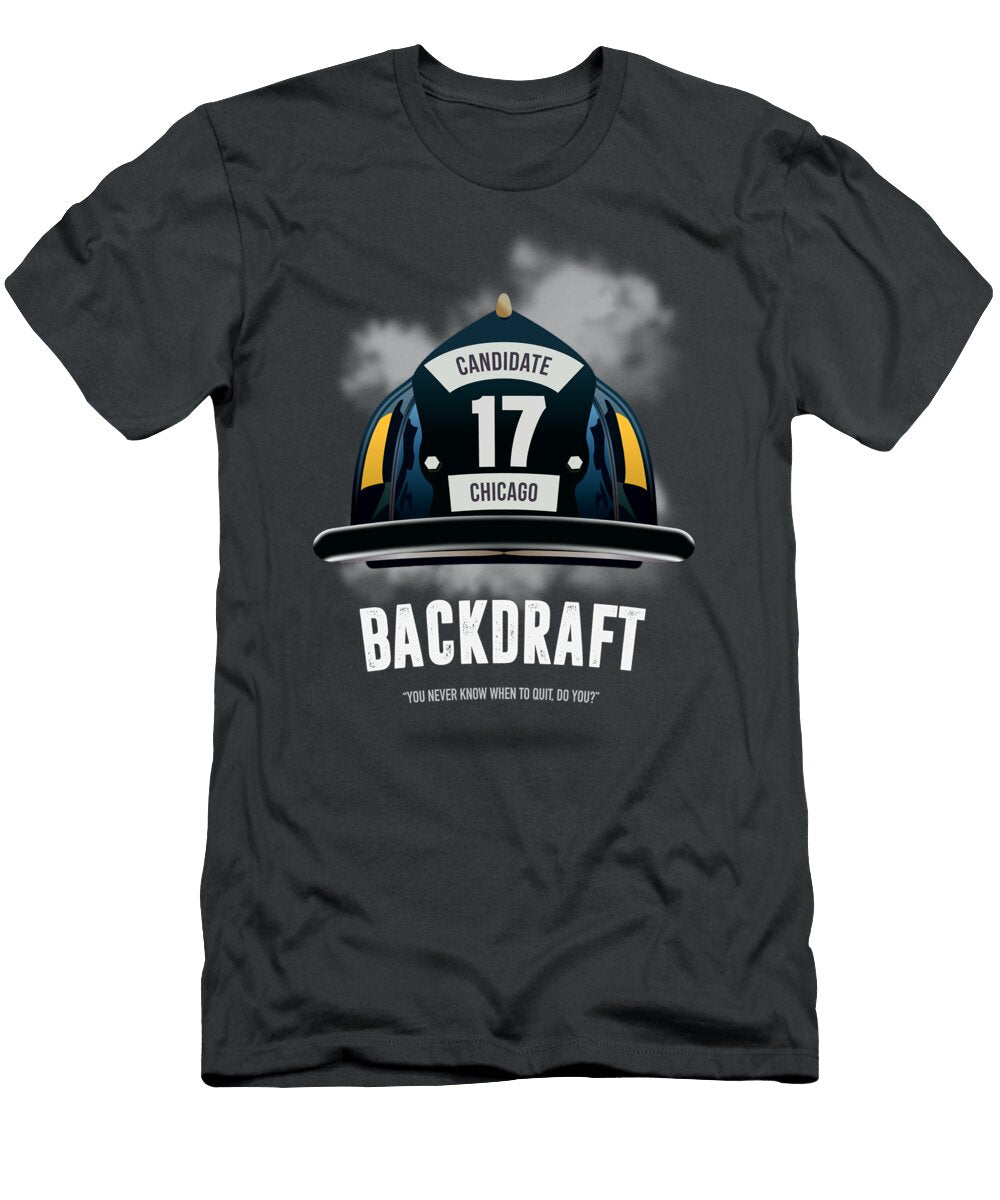 Backdraft Alternative Movie Poster Movie Poster Boy T-Shirt