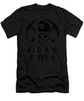 Bad Ass Coal Miner with Skull and Mining Hat Shannon Nelson Art T-Shirt