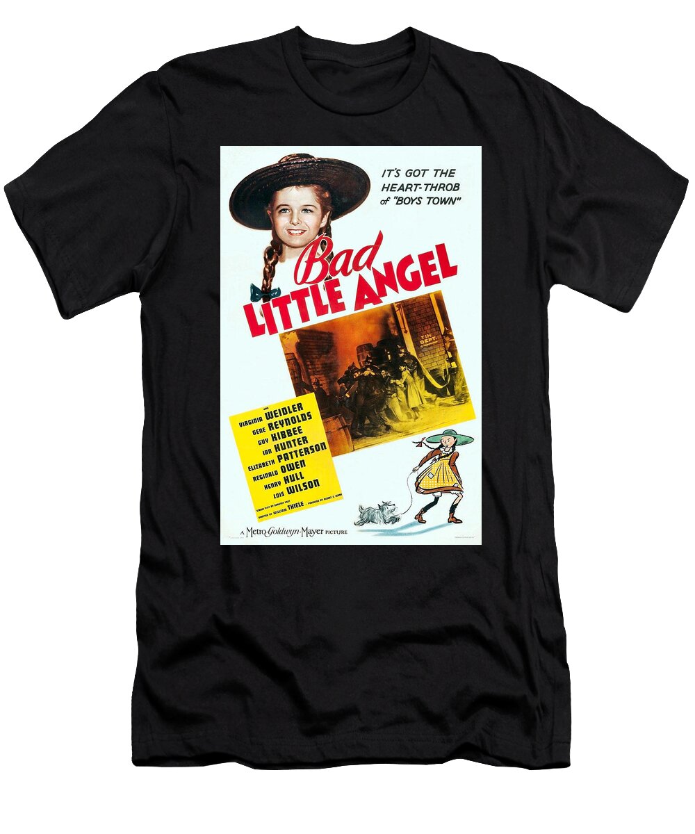Bad Little Angel 1939 Movie Poster T-Shirt
