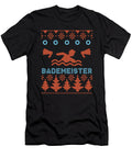 Bademeister Pool Attendant Ugly Christmas Sweater Thomas Larch T-Shirt