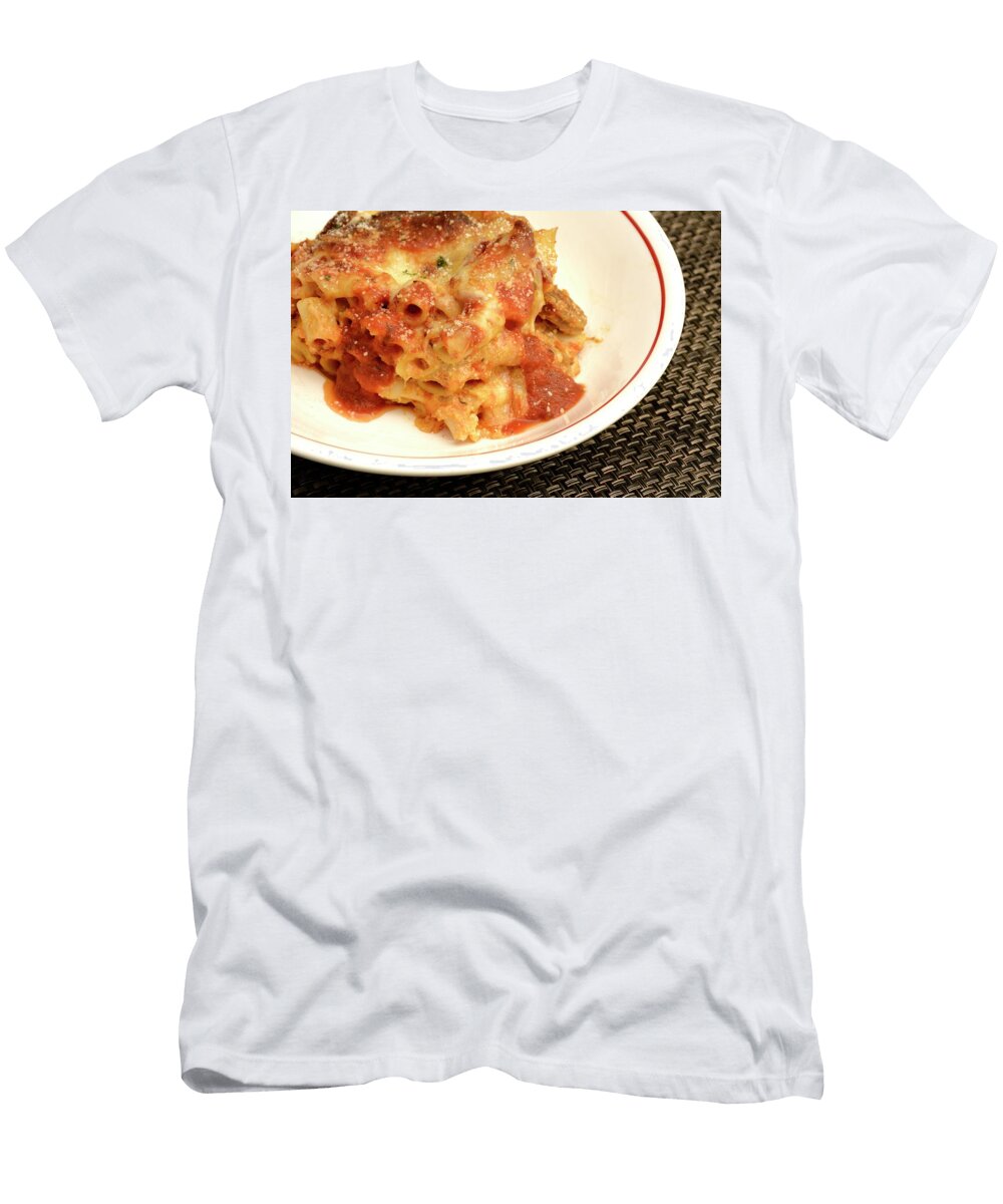 Baked Ziti Serving 2 Angie Tirado T-Shirt