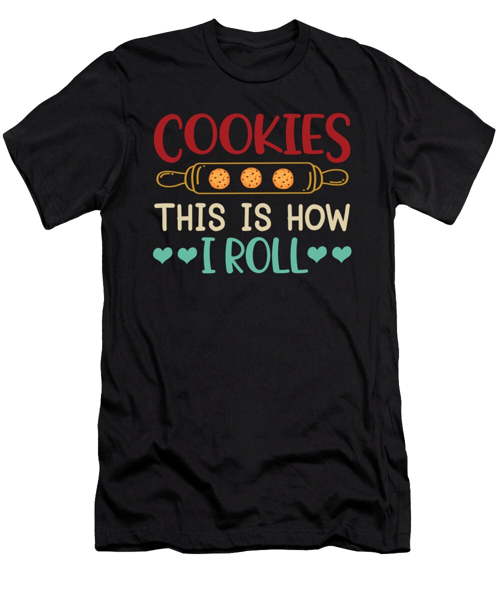 Baker Cupcake Bakery Gift for Pastry Chef Raphaelartdesign T-Shirt