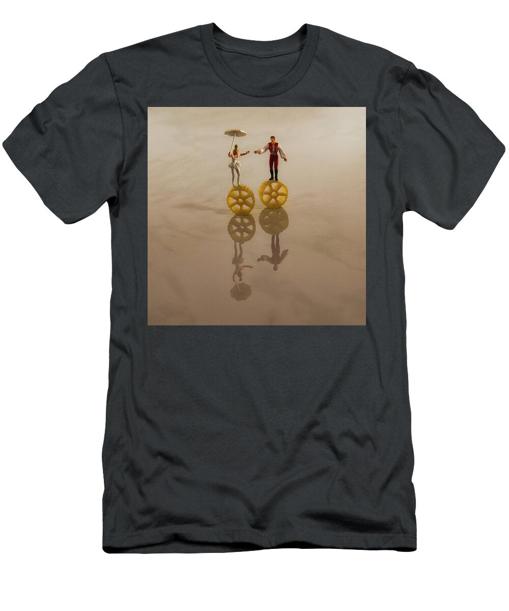 Balancing Act Pasta Circus David Mezzoprete T-Shirt