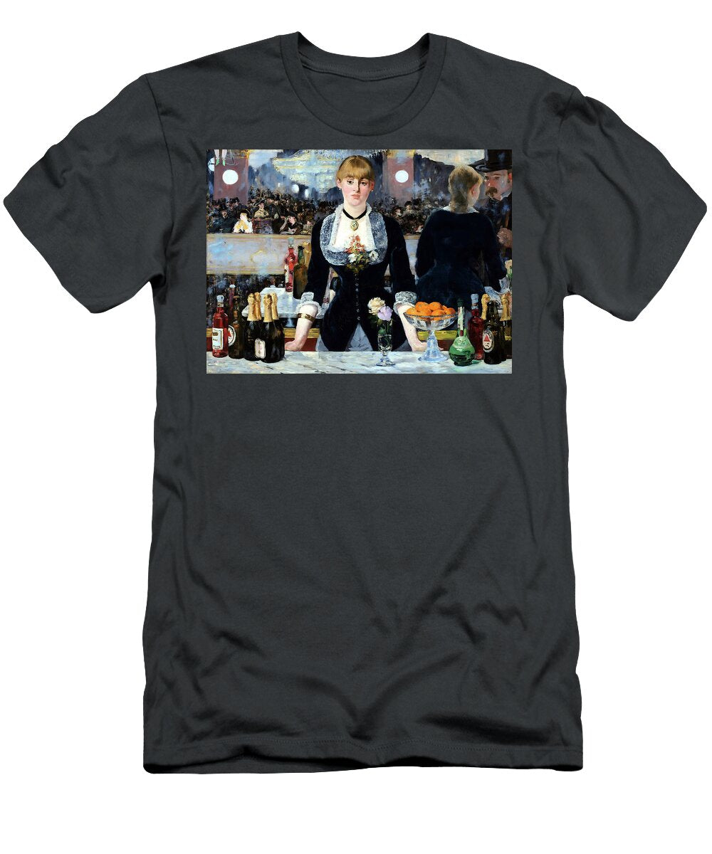 Bar At the Folies Bergere Edouard Manet Jon Baran T-Shirt