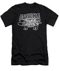 Barbecue Pig Backyard Grill Master Bbq Summer Cookout Pitmaster Mens Bbq Chef Flynn Hilder T-Shirt