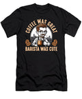 Barista Coffee Was Great Barista Was Latte Artist Tshirtconcepts Marvin Poppe T-Shirt