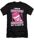 Barista Girl Bean Cafe Caffeine Coffee Artist Crazy Squirrel T-Shirt