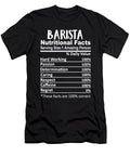 Barista Nutrition Facts Funny Jensen Cena T-Shirt