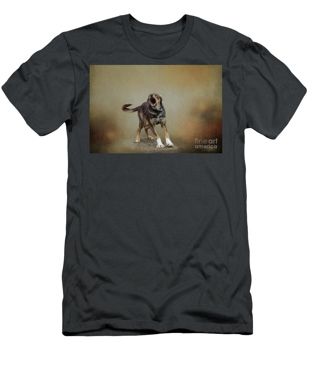Barking Alaskan Husky Eva Lechner T-Shirt