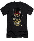 Baron Samedi Ace of Spades Skull Black Voodoo Shannon Nelson Art T-Shirt
