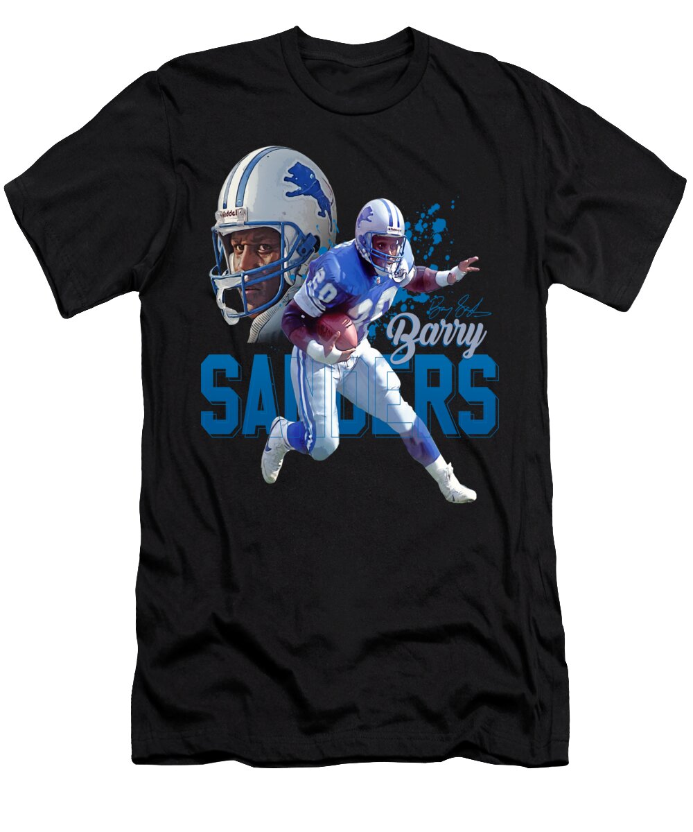 Barry Sanders Red Zone Efficiency Strategies Nicole Georges T-Shirt