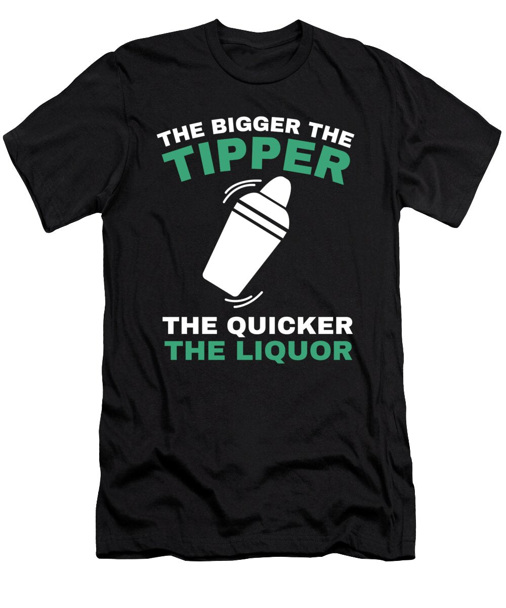 Bartender Barkeeper Tapster and Mixologist Gift Justus Ratzke T-Shirt