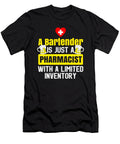 Bartender Barmaid Cocktail Barkeeper Bar Pub Gift Muc Designs T-Shirt