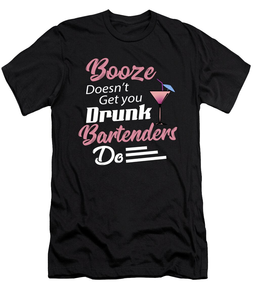Bartender Barmaid Cocktail Occupation Bar Pub Gift Muc Designs T-Shirt