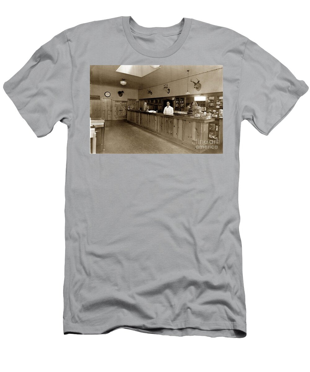 Bartender Behind Bar Circa 1950 California Views Mr Pat Hathaway Archives T-Shirt