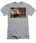 Bartender Behind Bar Interior Feb1910 California Views Mr Pat Hathaway Archives T-Shirt
