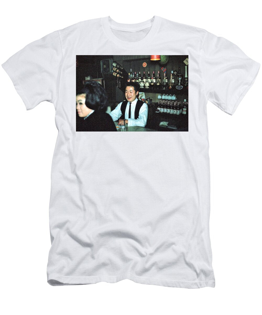 Bartender Chitose 1963 Vintage Japan Daily Life Japanese Motionage Designs T-Shirt