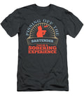 Bartender for Men Women Barman Mixologist Tapster Crazy Squirrel T-Shirt